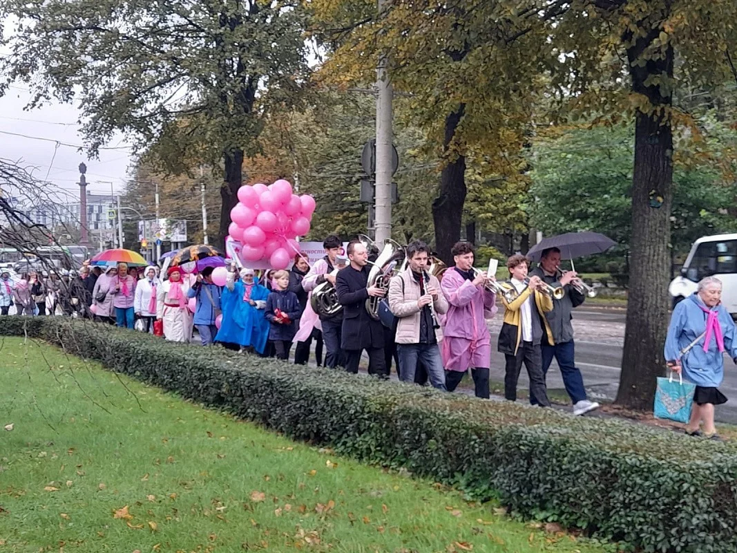 В Калининграде прошел Марш против рака