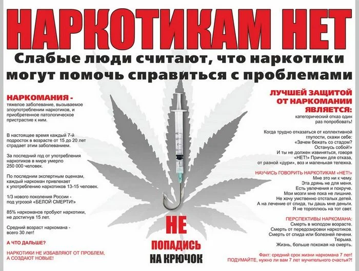 Скажи наркотикам нет!