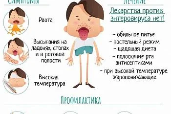 Памятка по  энтеровирусу