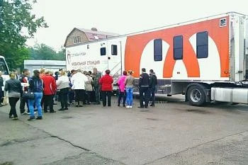 В Краснознаменском районе прошел выездной день донора В Краснознаменском районе прошел выездной день донора