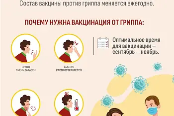 Информационные материалы о мерах профилактики гриппа и ОРВИ. 