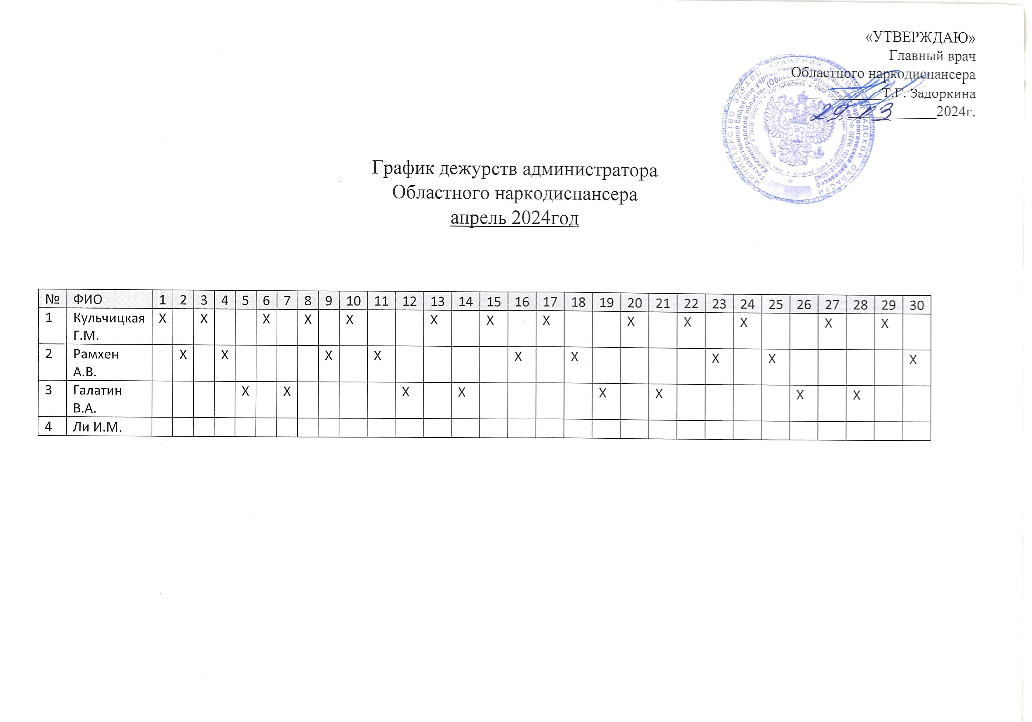 Режим и график работы - Наркологический диспансер Калининградской области